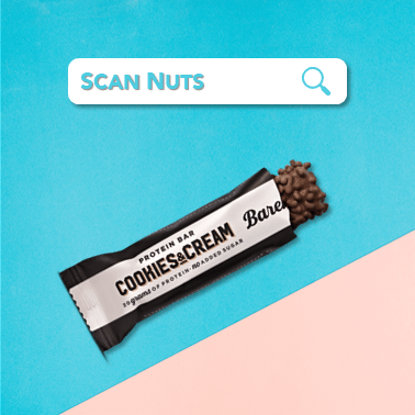 Barebells protein bar cookie and cream : test-avis-score scannuts