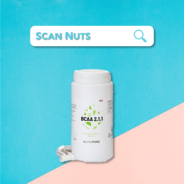 Nutripure bcaa 2.1.1 scannuts Nutripure bcaa 2.1.1