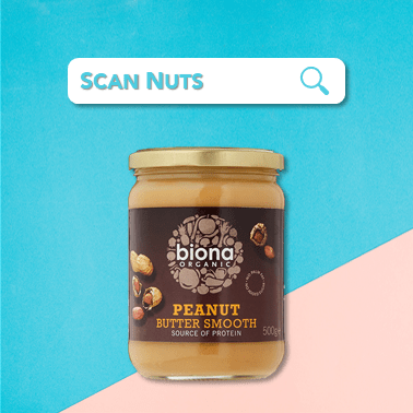 Biona peanut butter scannuts