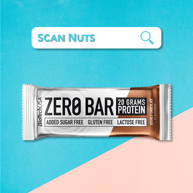 Biotech usa zero bar double chocolat scannuts