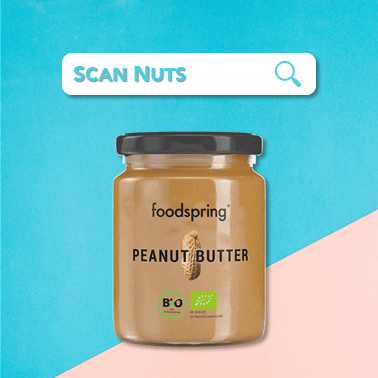 Foodspring peanut butter bio scannuts
