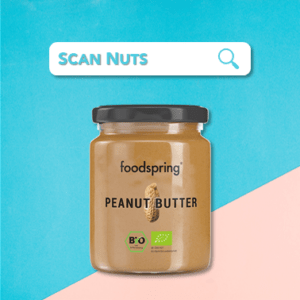 Foodspring® peanut butter bio : test-avis-score scannuts