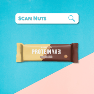 Myprotein protein wafer cookie cream : test-avis-score scannuts