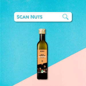 Unicoque Koki huile vierge de noisette bio : test-avis-score scannuts