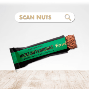Barebells protein bar hazelnut nougat : test-avis-score scannuts