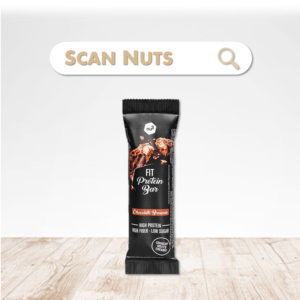 Nu3 fit protein bar chocolat : test-avis-score scannuts