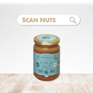 Noiseraie coco nut pâte à tartiner : test-avis-score scannuts