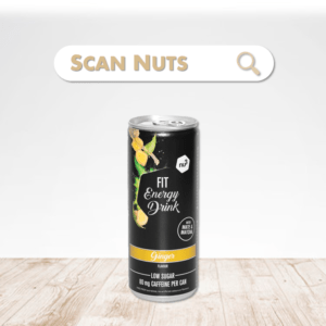 Nu3 fit energy drink ginger : test-avis-score scannuts