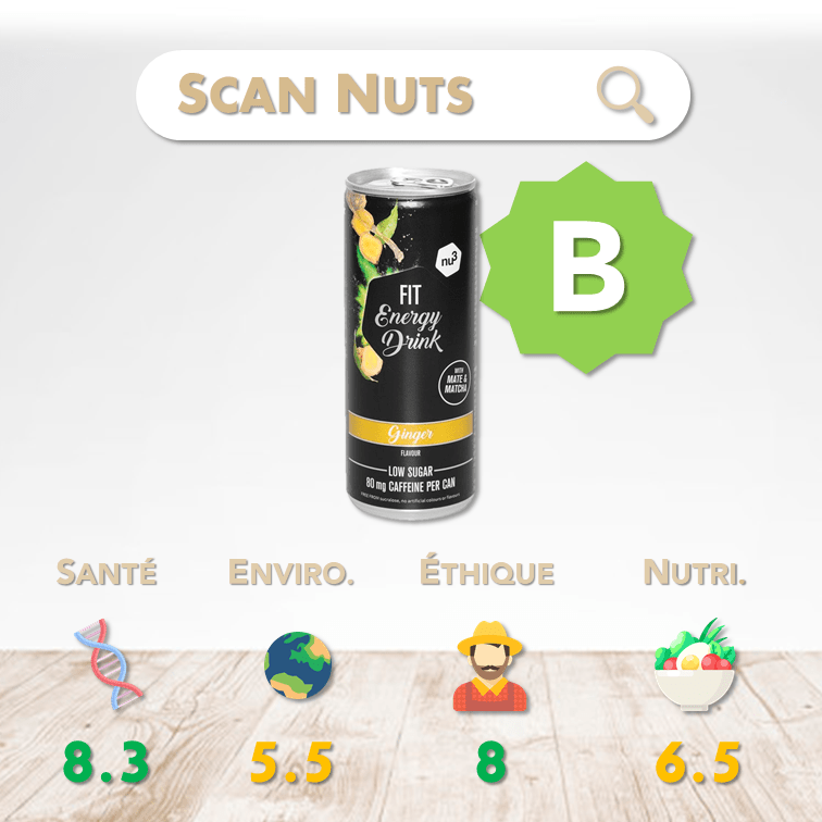 Nu3 fit energy drink score scannuts