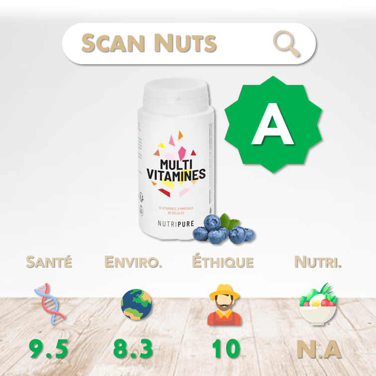Nutripure multi vitamines score scannuts