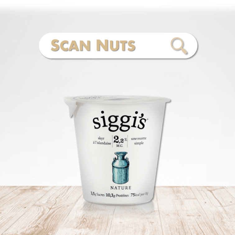 Siggi's skyr nature scannuts