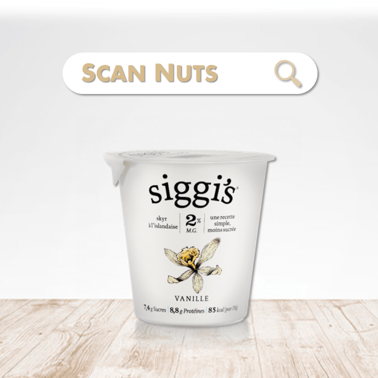 Siggi's skyr vanille scannuts