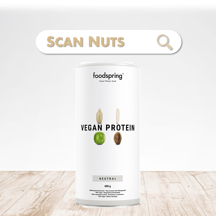 Foodspring® vegan protein neutral scannuts
