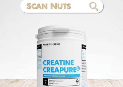 Créatine Creapure® Nutrimuscle® ScanNuts®