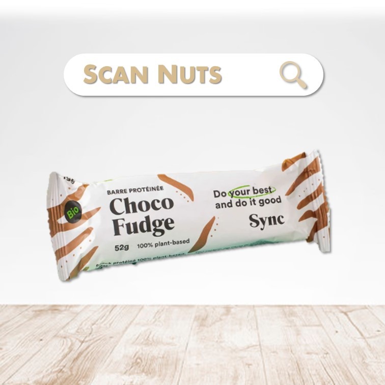 Sync Protein bar choco fudge scannuts