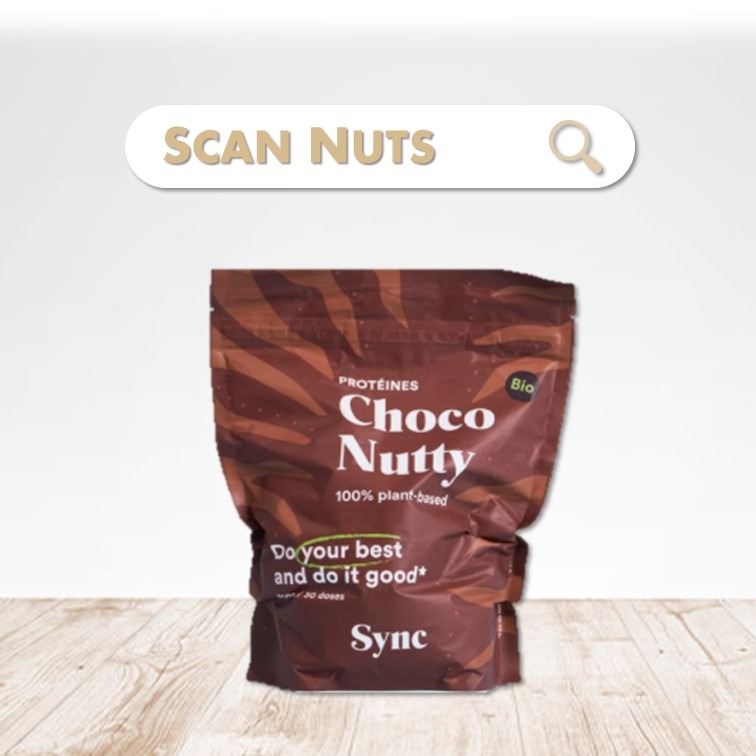 Sync Protein choco nutty vegan scannuts