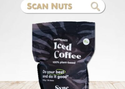 Sync Protein iced coffee vegan