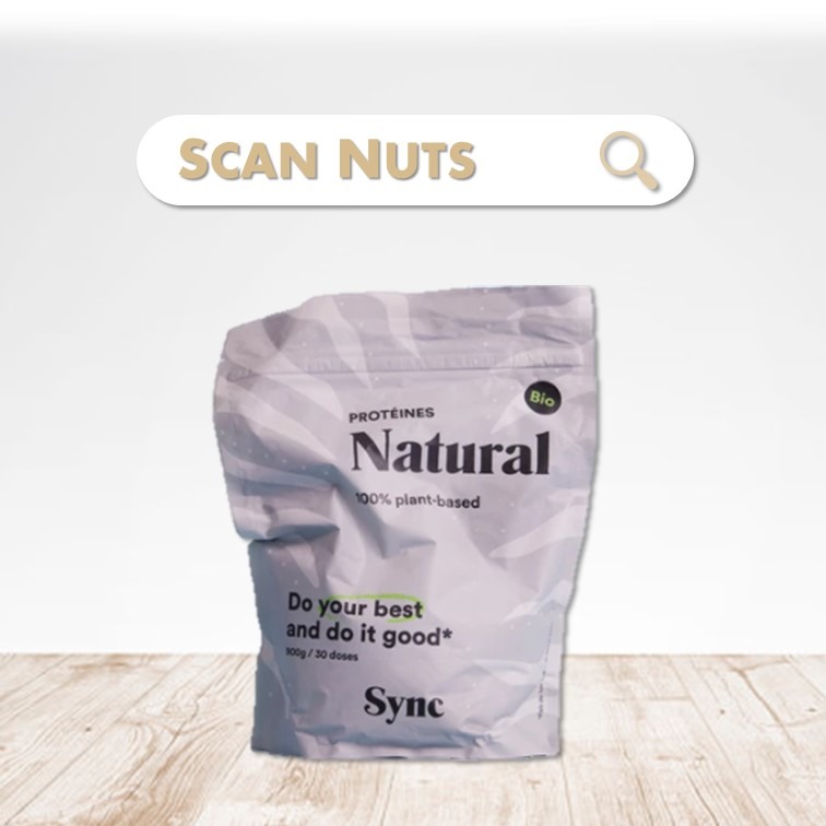 Sync Protein natural vegan scannuts