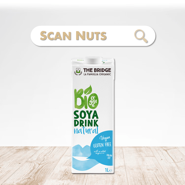 The Bridge bio soya natural boisson végétale scannuts