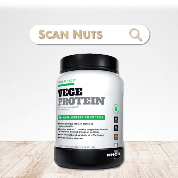 NHCO Nutrition vege protein scannuts