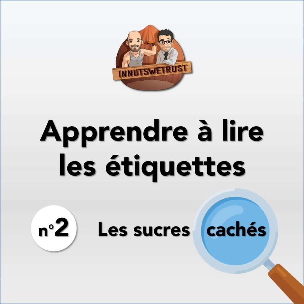 Sucres cachés infographie Sucres cachés infographie