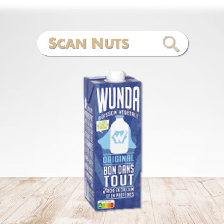 Nestlé wunda original boisson végétale scannuts