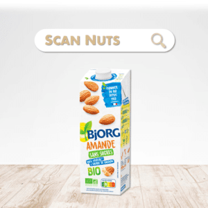 Lait d'amande  sans sucres Bio