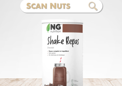 NG nutrition chocolat shake repas