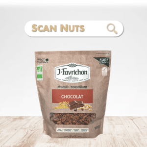 MUESLI BIO CROUSTILLANT : CHOCOLAT