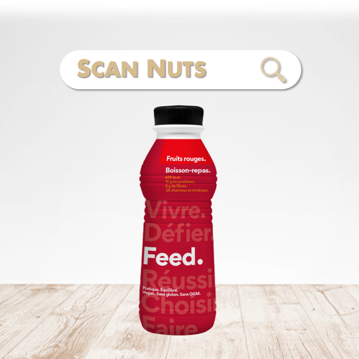 Feed boisson repas fruits rouges scannuts