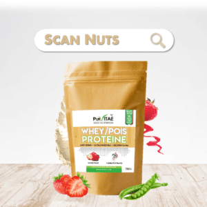 Protéine Whey & Pois Fraise