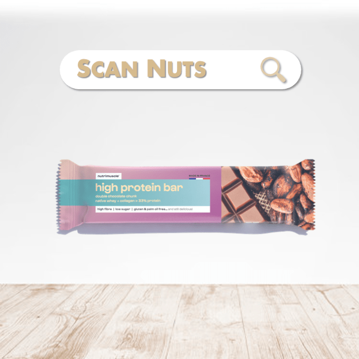 Nutrimuscle protein bar chocolate scannuts