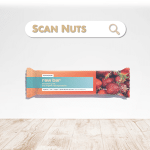Barre glucidique crue biologique - Strawberry Mix