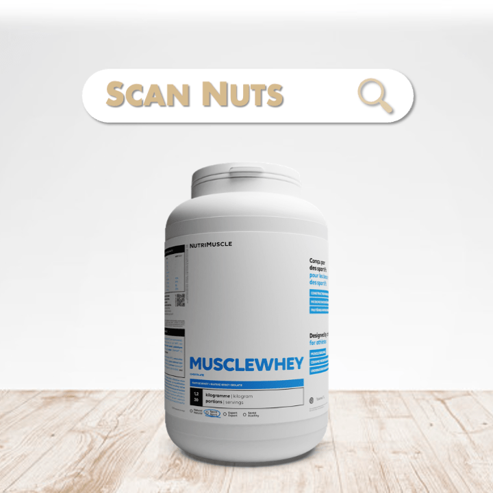 Nutrimuscle musclewhey scannuts