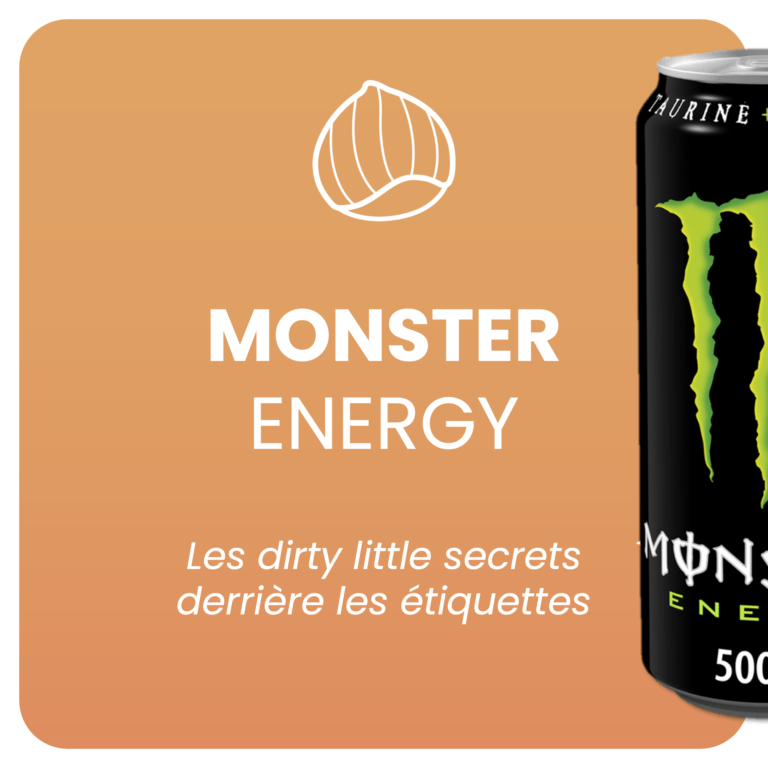 Monster boisson pour sportif