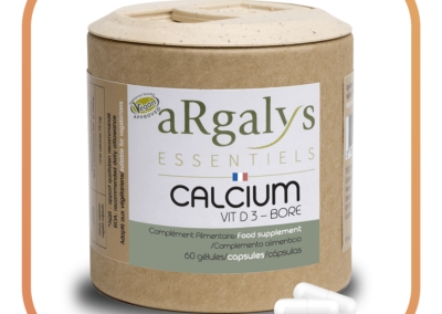 Argalys essentiels calcium et vitamine D3