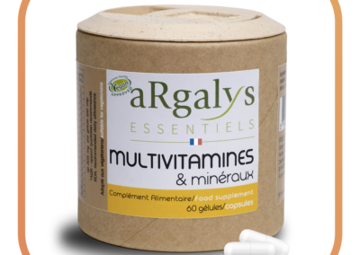 Argalys essentiels multivitamines minéraux