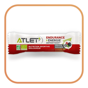 Barre énergétique BIO fruits rouges