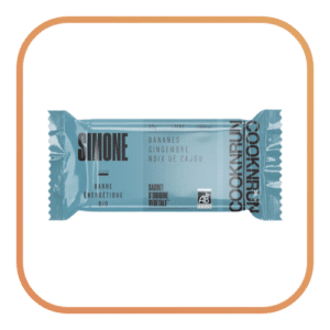 Barre énergétique BIO Simone - Bananes, Noix de Cajou, Gingembre
