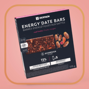 Barre énergétique - Dattes et fruits rouges
