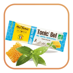 Gel énergétique Bio Coup de Frais - Miel, Menthe & Gelée royale