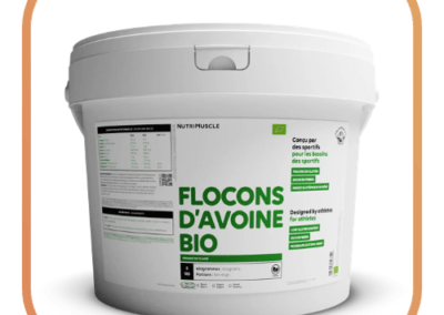 Nutrimuscle flocons d’avoine biologique