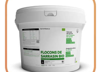 Nutrimuscle flocons de sarrasin biologique