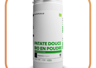 Farine patate douce biologique Nutrimuscle®