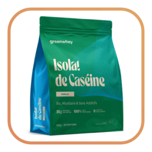 Isolat de caséine bio micellaire vanille