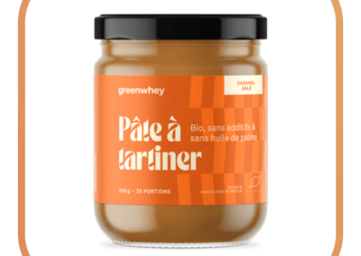 pâte à tartiner caramel greenwhey