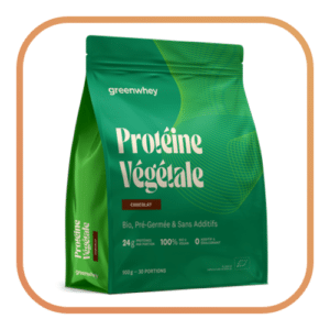 Protéine végétale bio chocolat