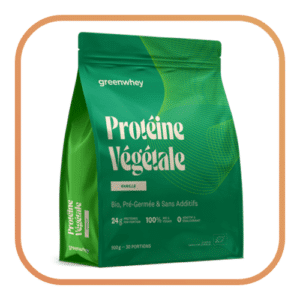 Protéine végétale bio vanille
