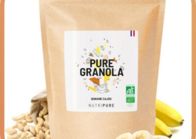 Nutripure pure granola banane cajou avis