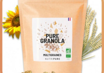 Nutripure pure granola multigrains biologique